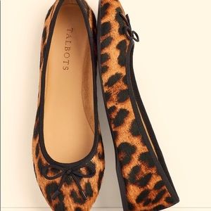 Talbots Leopard Flats